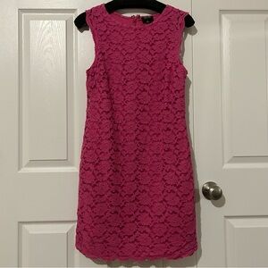 Nicole by Nicole Milker Sleeveless Lace Dress